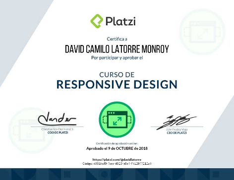 Responsive Design Certification 